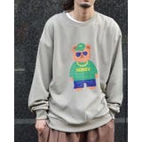 BEARプリントスウェット | MODISH GAZE | 詳細画像1