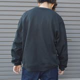 裏毛 クルーネック 長袖 スウェット CAT POWER | MODISH GAZE | 詳細画像4 