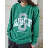 Sカレッジロゴ裏毛スウェット | MODISH GAZE | 詳細画像1