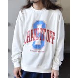 Sカレッジロゴ裏毛スウェット | MODISH GAZE | 詳細画像7