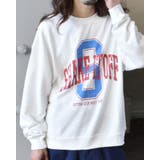 Sカレッジロゴ裏毛スウェット | MODISH GAZE | 詳細画像8