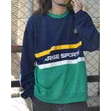 バイカラー切替スウェット | MODISH GAZE | 詳細画像2