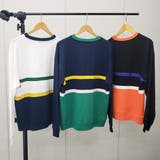 バイカラー切替スウェット | MODISH GAZE | 詳細画像18