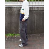 バイカラー切替スウェット | MODISH GAZE | 詳細画像9