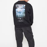 裏起毛 クルーネック 長袖 スウェット GRIME SPEC Phot | MODISH GAZE | 詳細画像11