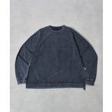 スノーウォッシュコットンドロストプルオーバーロンT | MODISH GAZE | 詳細画像19