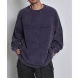 スノーウォッシュコットンドロストプルオーバーロンT | MODISH GAZE | 詳細画像8