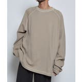 ピグメントワッフルラグランロンT | MODISH GAZE | 詳細画像2 