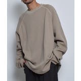 ピグメントワッフルラグランロンT | MODISH GAZE | 詳細画像5 