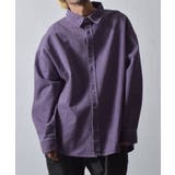 スノーウォッシュヴィンテージ風コットンシャツ | MODISH GAZE | 詳細画像10