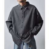 スノーウォッシュヴィンテージ風コットンシャツ | MODISH GAZE | 詳細画像20