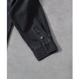 スノーウォッシュヴィンテージ風コットンシャツ | MODISH GAZE | 詳細画像32