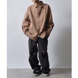 スノーウォッシュヴィンテージ風コットンシャツ | MODISH GAZE | 詳細画像7