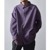 スノーウォッシュヴィンテージ風コットンシャツ | MODISH GAZE | 詳細画像8