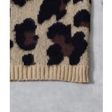 レオパードショートシャギークルーネックラグランニット | MODISH GAZE | 詳細画像19 