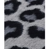 レオパードショートシャギークルーネックラグランニット | MODISH GAZE | 詳細画像22 