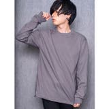チャコール | GILDAN 6ozコットン 無地 ビッグシルエット ロンT | MODISH GAZE