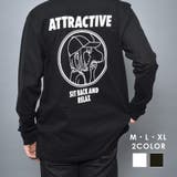 スモーキングガール SIT BACK AND RELAX ロンT | MODISH GAZE | 詳細画像1 