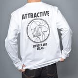 スモーキングガール SIT BACK AND RELAX ロンT | MODISH GAZE | 詳細画像2 