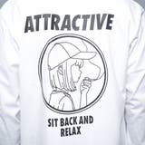 スモーキングガール SIT BACK AND RELAX ロンT | MODISH GAZE | 詳細画像8 