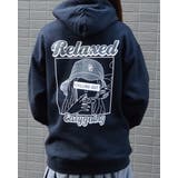 Relaxed スモーキングガール裏起毛フーディー | MODISH GAZE | 詳細画像27