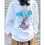 WORLD TOUR バンド風デザイン 裏毛スウェット | MODISH GAZE | 詳細画像1