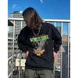 WORLD TOUR バンド風デザイン 裏毛スウェット | MODISH GAZE | 詳細画像13