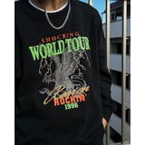 WORLD TOUR バンド風デザイン 裏毛スウェット | MODISH GAZE | 詳細画像14