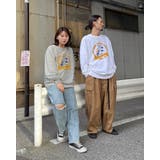レトロデザインサークルロゴ 裏毛スウェット | MODISH GAZE | 詳細画像8 