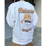 スモーキングガールRelaxed裏毛トレーナー | MODISH GAZE | 詳細画像38
