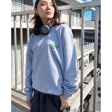 スモーキングガールRelaxed裏毛トレーナー | MODISH GAZE | 詳細画像7