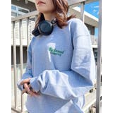 スモーキングガールRelaxed裏毛トレーナー | MODISH GAZE | 詳細画像8