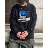 B-ブラック | ストリートロゴプリント アソートスウェット | MODISH GAZE