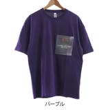 PVCポケット＆バックプリント Tシャツ(薔薇 ローズ)  | MODISH GAZE | 詳細画像8 