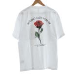 PVCポケット＆バックプリント Tシャツ(薔薇 ローズ)  | MODISH GAZE | 詳細画像9 