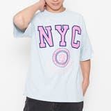メンズ ロゴプリント NYC 半袖Tシャツ | MODISH GAZE | 詳細画像11 