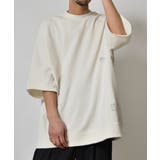 ピグメント裏毛ダメージスウェットTシャツ | MODISH GAZE | 詳細画像12 