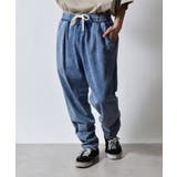 ケミカルウォッシュスウェットイージータックテーパードパンツ | MODISH GAZE | 詳細画像2 