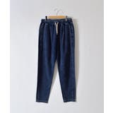 ケミカルウォッシュスウェットイージータックテーパードパンツ | MODISH GAZE | 詳細画像12 