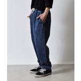 ケミカルウォッシュスウェットイージータックテーパードパンツ | MODISH GAZE | 詳細画像9 