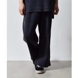 スノーウォッシュワッフルイージーワイドパンツ | MODISH GAZE | 詳細画像3 