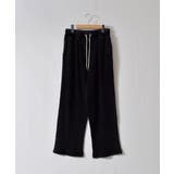 スノーウォッシュワッフルイージーワイドパンツ | MODISH GAZE | 詳細画像12 