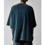 スノーウォッシュクルーネックパイルTシャツ | MODISH GAZE | 詳細画像11