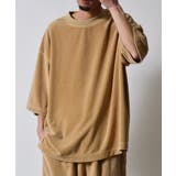 スノーウォッシュクルーネックパイルTシャツ | MODISH GAZE | 詳細画像3