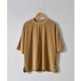 スノーウォッシュクルーネックパイルTシャツ | MODISH GAZE | 詳細画像12