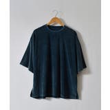 スノーウォッシュクルーネックパイルTシャツ | MODISH GAZE | 詳細画像14