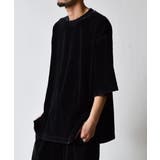 スノーウォッシュクルーネックパイルTシャツ | MODISH GAZE | 詳細画像6