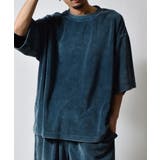 スノーウォッシュクルーネックパイルTシャツ | MODISH GAZE | 詳細画像8