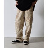 花柄ゴブランイージーワイドパンツ | MODISH GAZE | 詳細画像1 