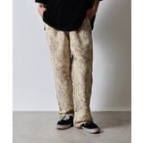 花柄ゴブランイージーワイドパンツ | MODISH GAZE | 詳細画像2 